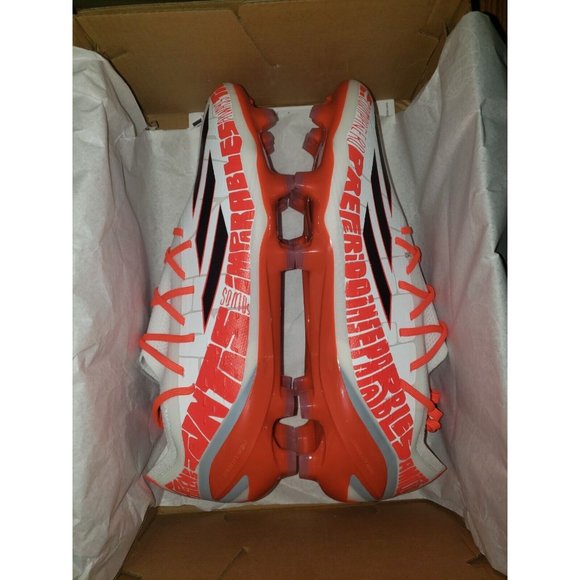 Adidas X Speedportal Messi.1 FG Soccer Shoes Men\'s 9.5 Orange White GW8387 New main image 6